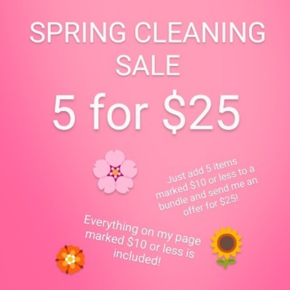 SPRING CLEANING SALE